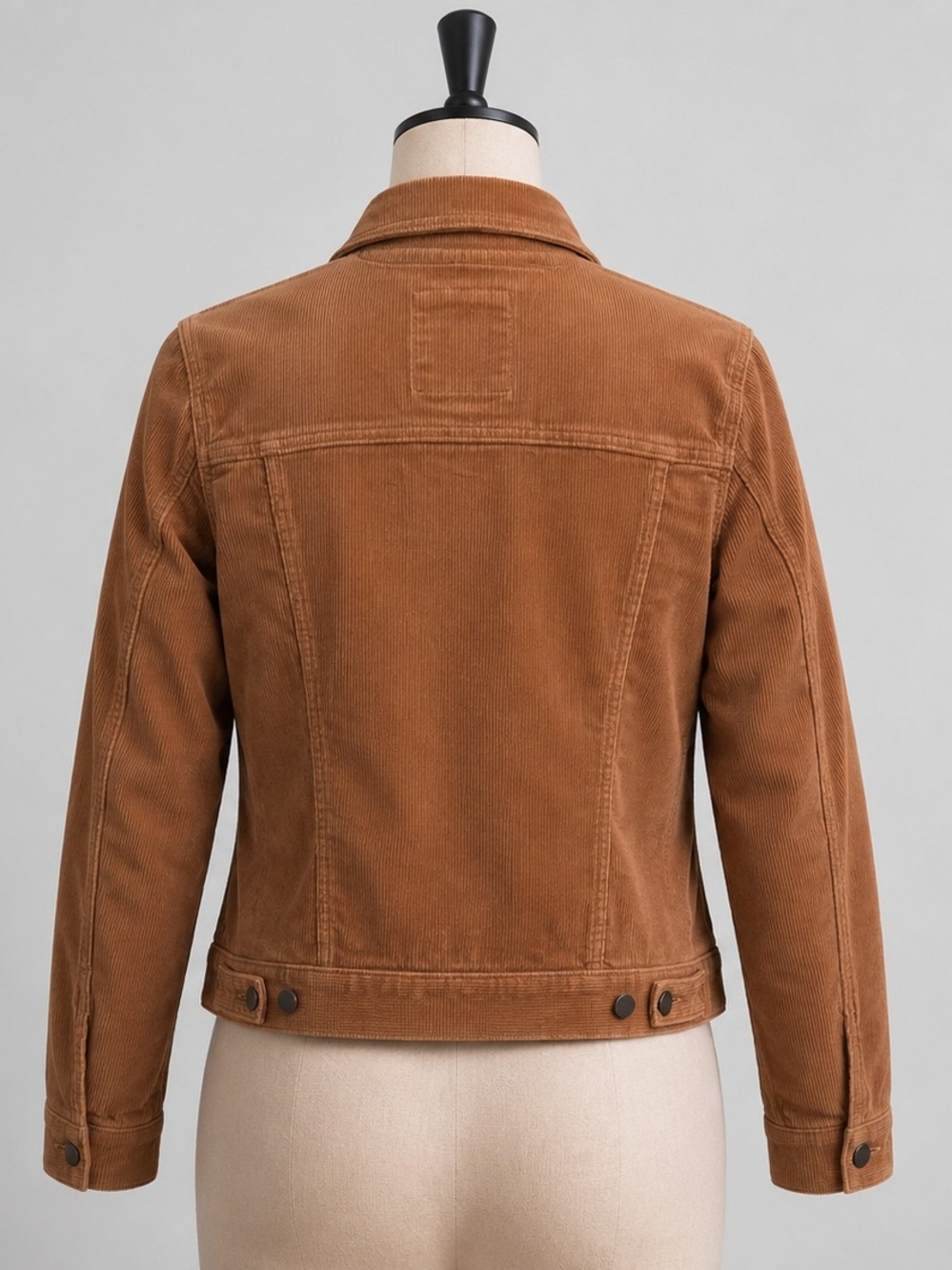 Sonoma Goods For Life Women's Corduroy Jacket - Tan Brown (Small)​ - Picture 3 of 9
